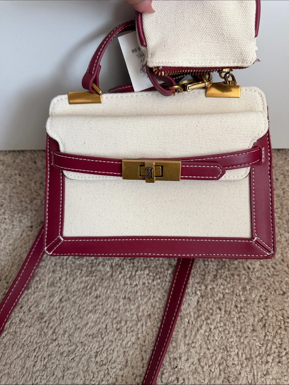 Steve Madden Canvas Satchel